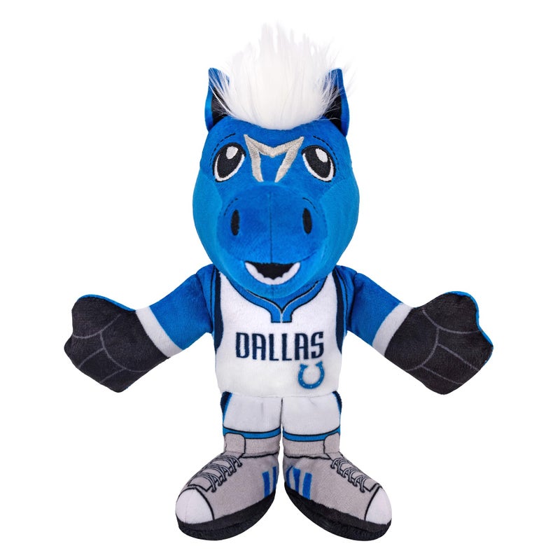 Bleacher Creatures Dallas Mavericks Champ 8"" NBA Kuricha Mascot Sitting Plush- Soft Chibi Inspired Mascot - Image 5